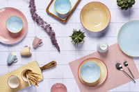 Bowl PATTERN Ø21cm - 6 pieces - Color