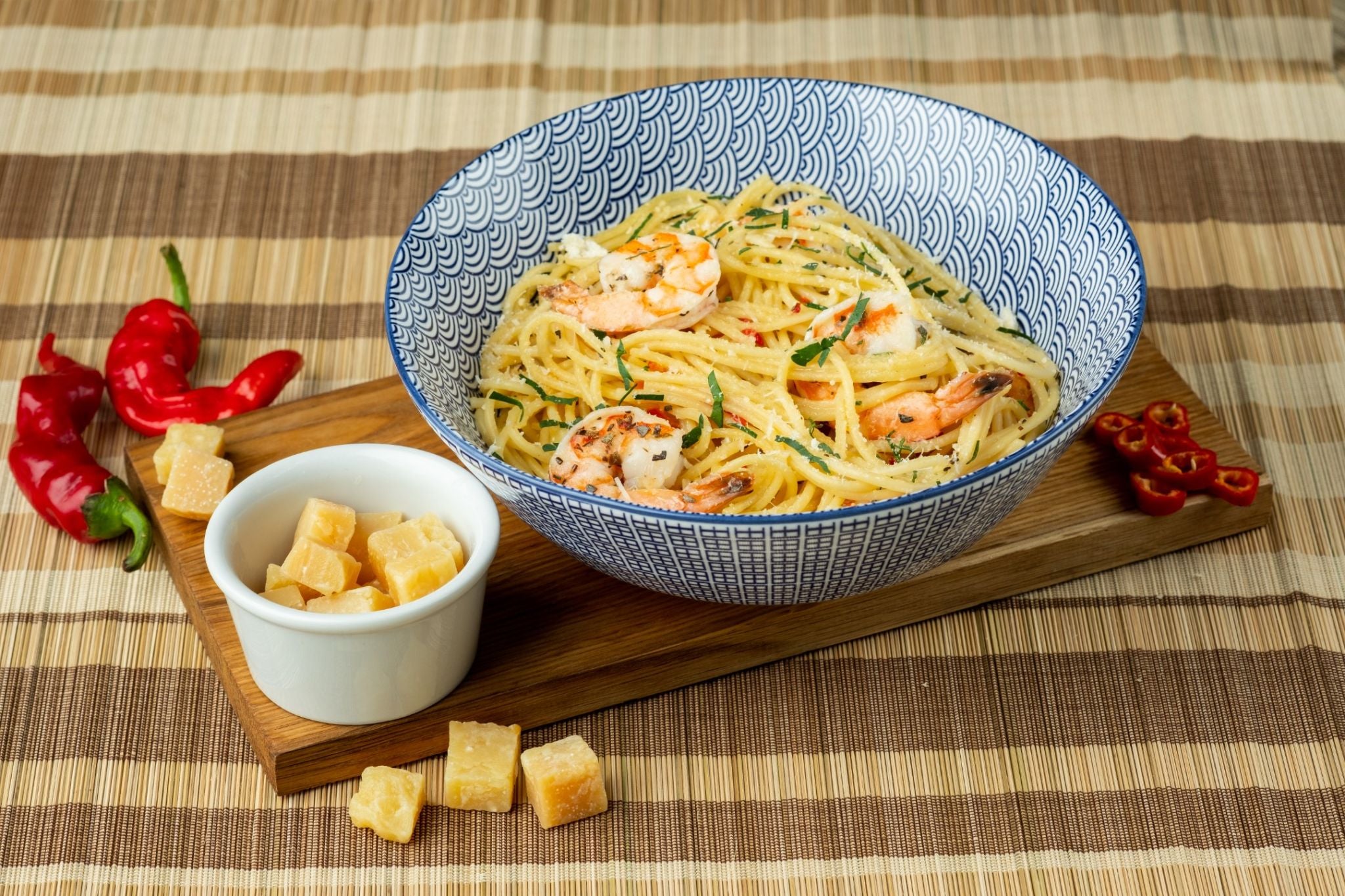 Ciotola PATTERN Ø21cm - 6 pezzi - Blu scuro