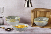 Schalen PATTERN Ø21cm - 6 tlg. - Eclipse