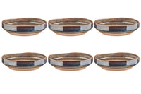 GENESIS soup plate Ø21cm - 6 pieces - Basalt