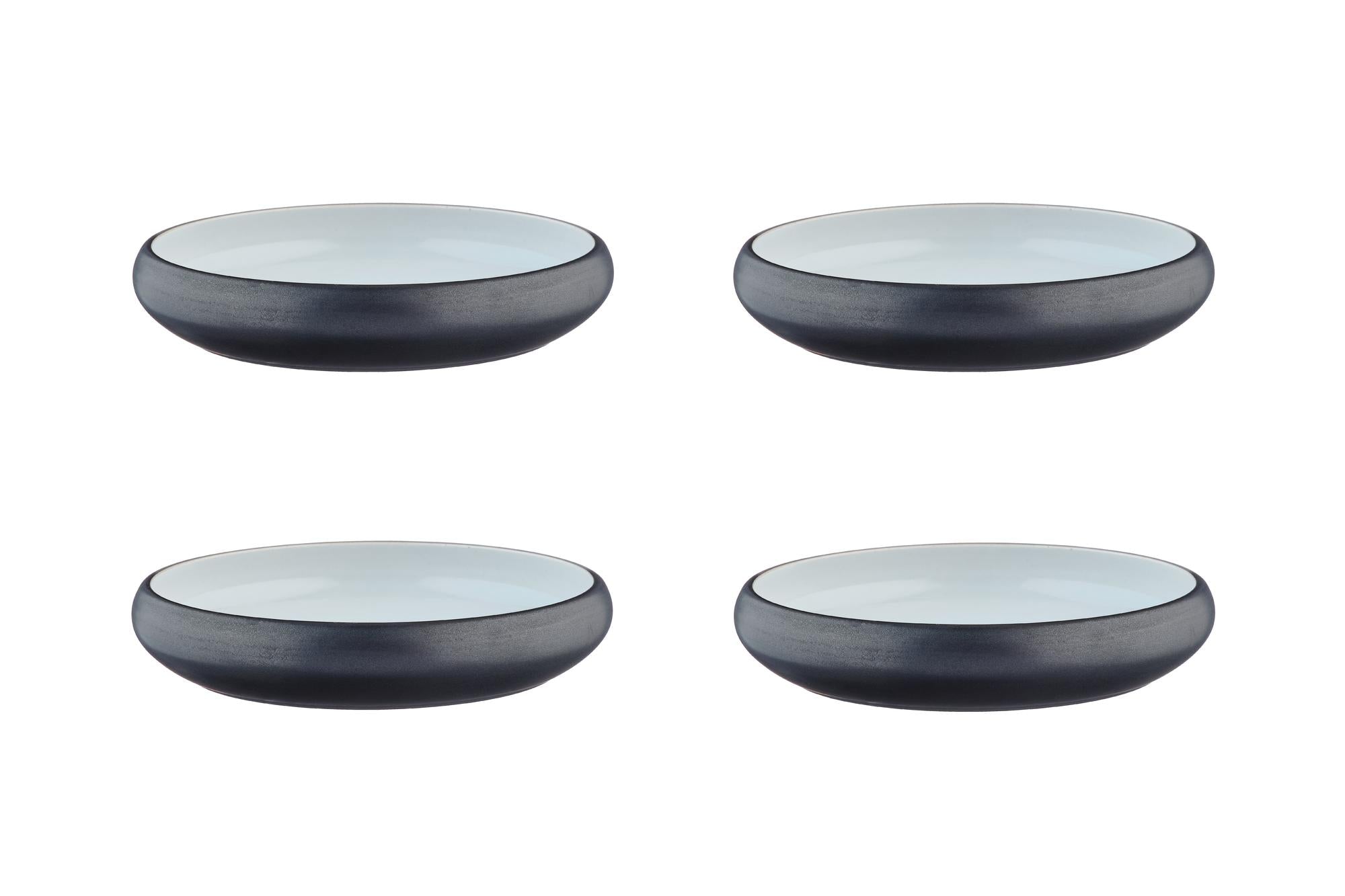 Assiette creuse GOURMET Ø21,5cm - 4 pièces - Onyx