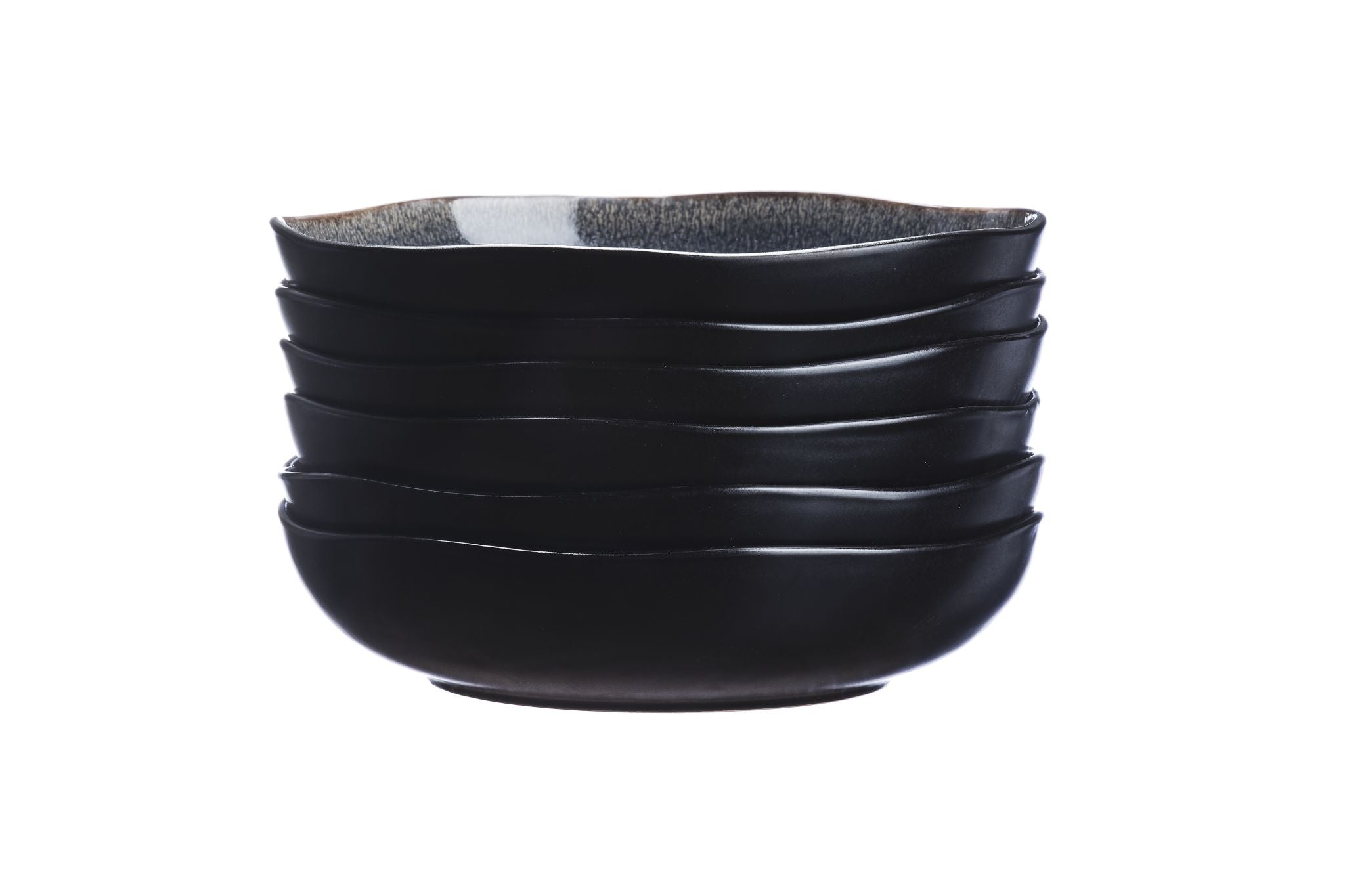 Suppenteller-Set IRIS Ø22 - 6 tlg. - Dunkelblau