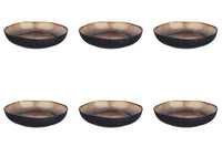 Soup plateIRIS Ø22,5cm - 6 pieces - Wild brown