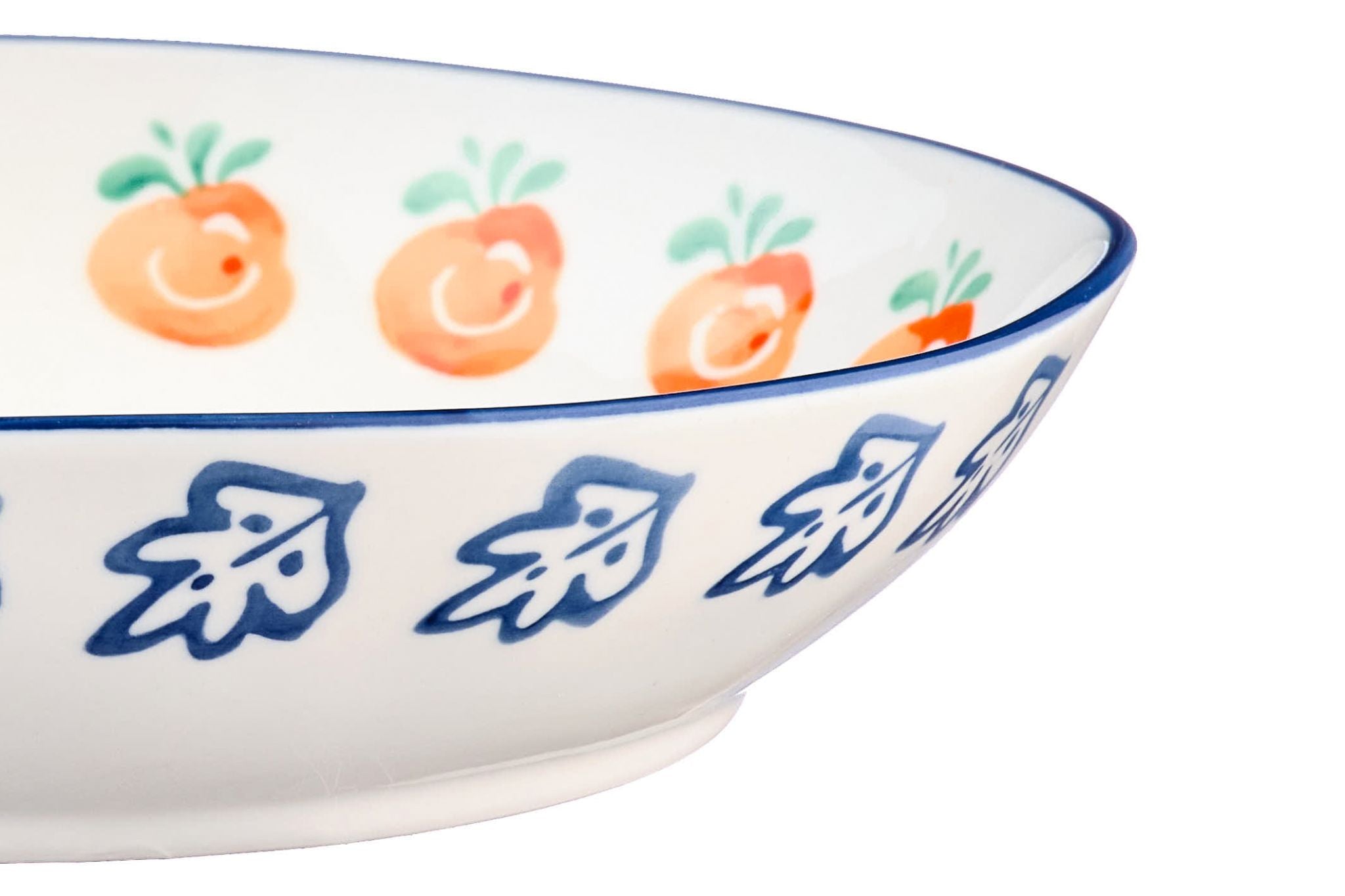 NAPOLI soup plate Ø21.5cm - 4 pieces - Citrus