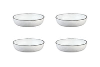 PURE soup plate Ø21.5cm - 4 pieces - Snow White
