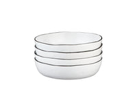 PURE soup plate Ø21.5cm - 4 pieces - Snow White