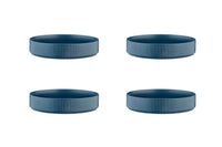 SCANDI piatto fondo Ø21,5 cm - 4 pezzi - Blu marino