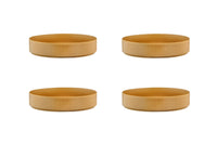 Suppenteller SCANDI Ø21,5cm - 4 tlg. - Ocker