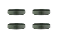 SCANDI soup plate Ø21.5cm - 4 pieces - Olive