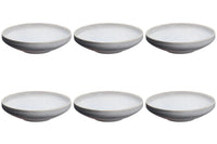 Soup plateSTONE Ø20cm - 6 pieces - Moon grey