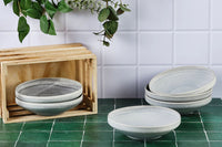 Soup plateSTONE Ø20cm - 6 pieces - Moon grey