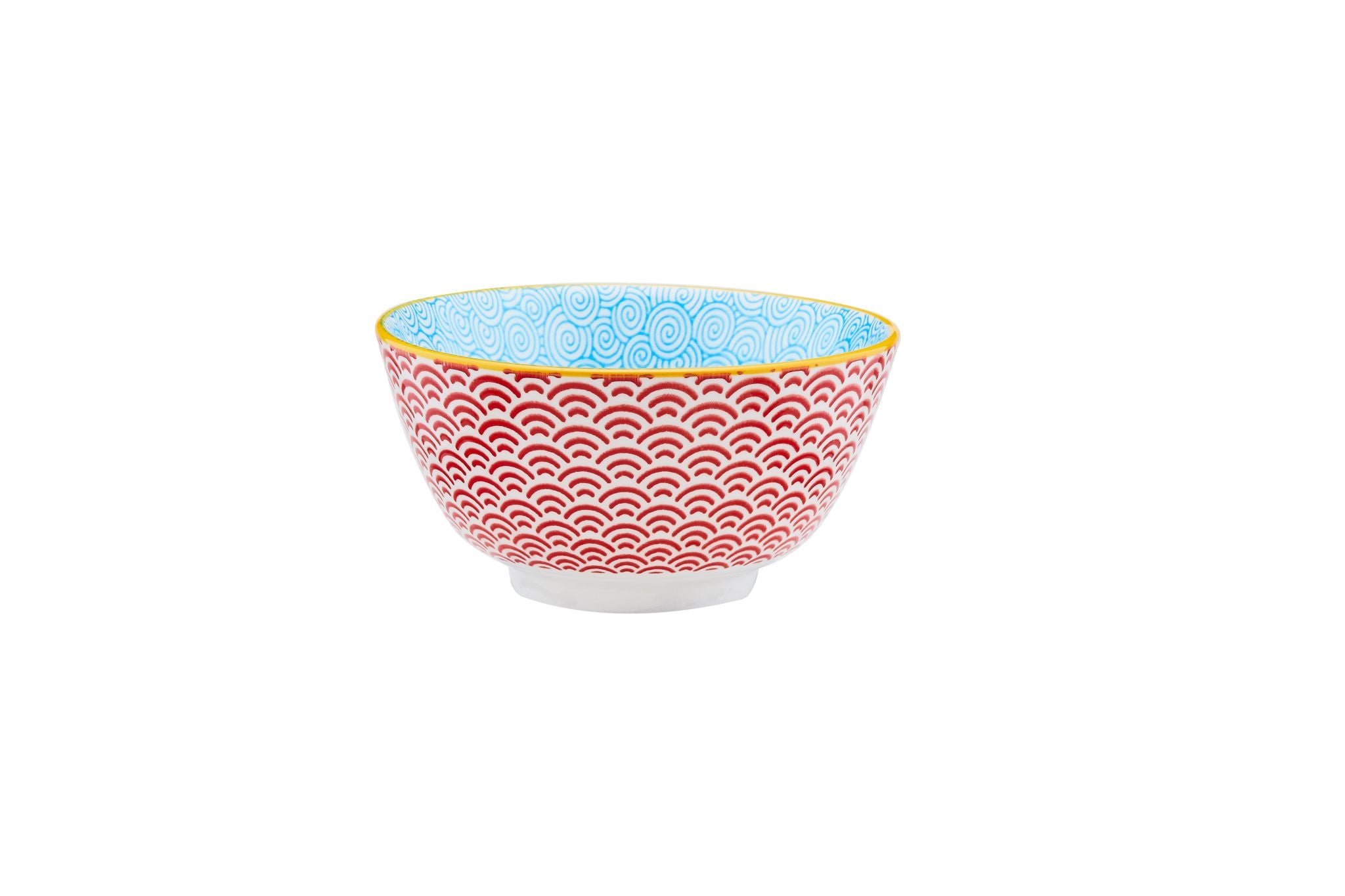 Bowl PATTERN Ø12cm - 6 pieces - Color