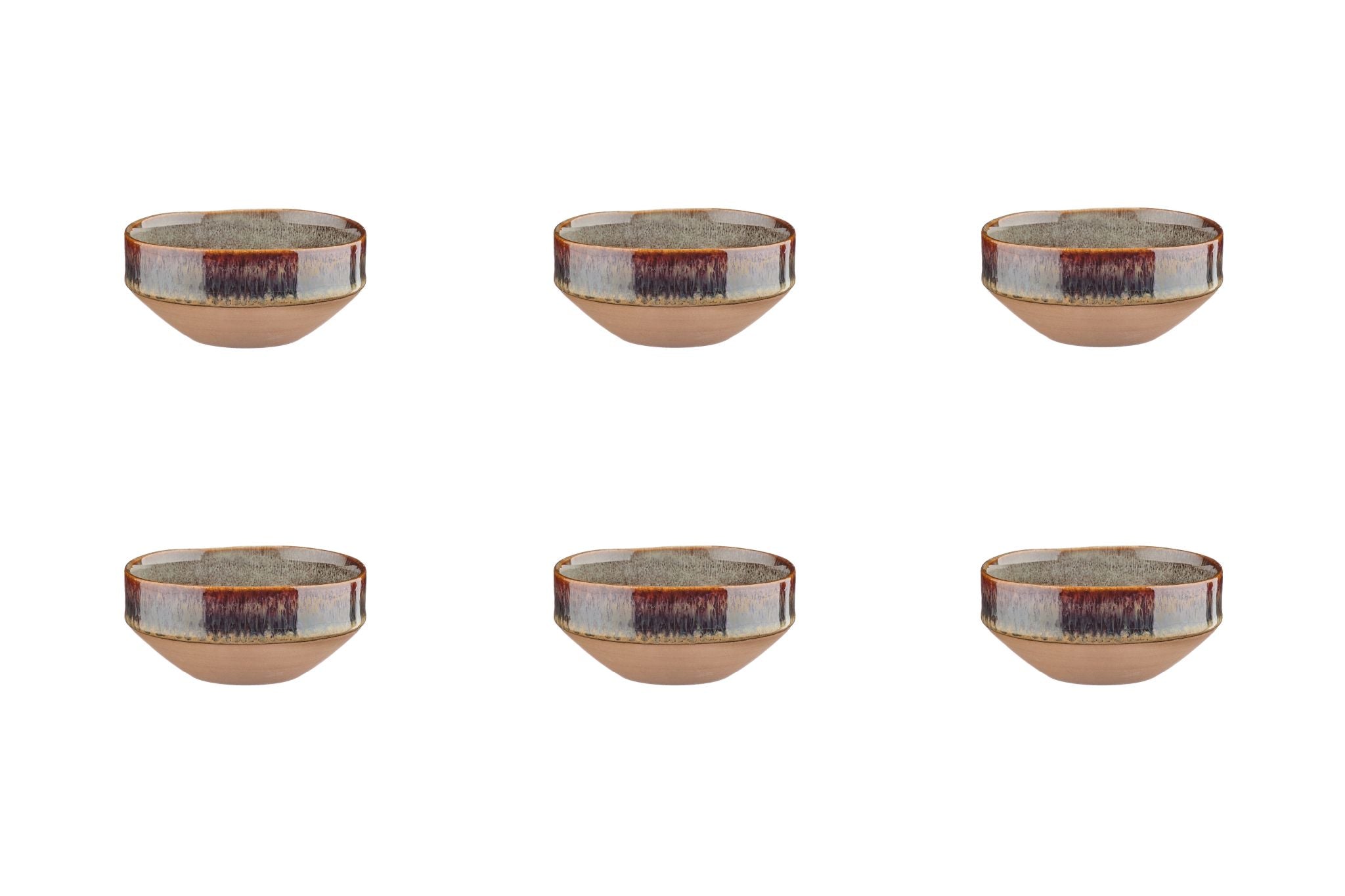 Schalen GENESIS Ø11cm - 6 tlg. - Basalt