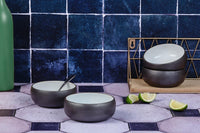 Schalen GOURMET Ø12cm 35cl - 4 tlg. - Onyx