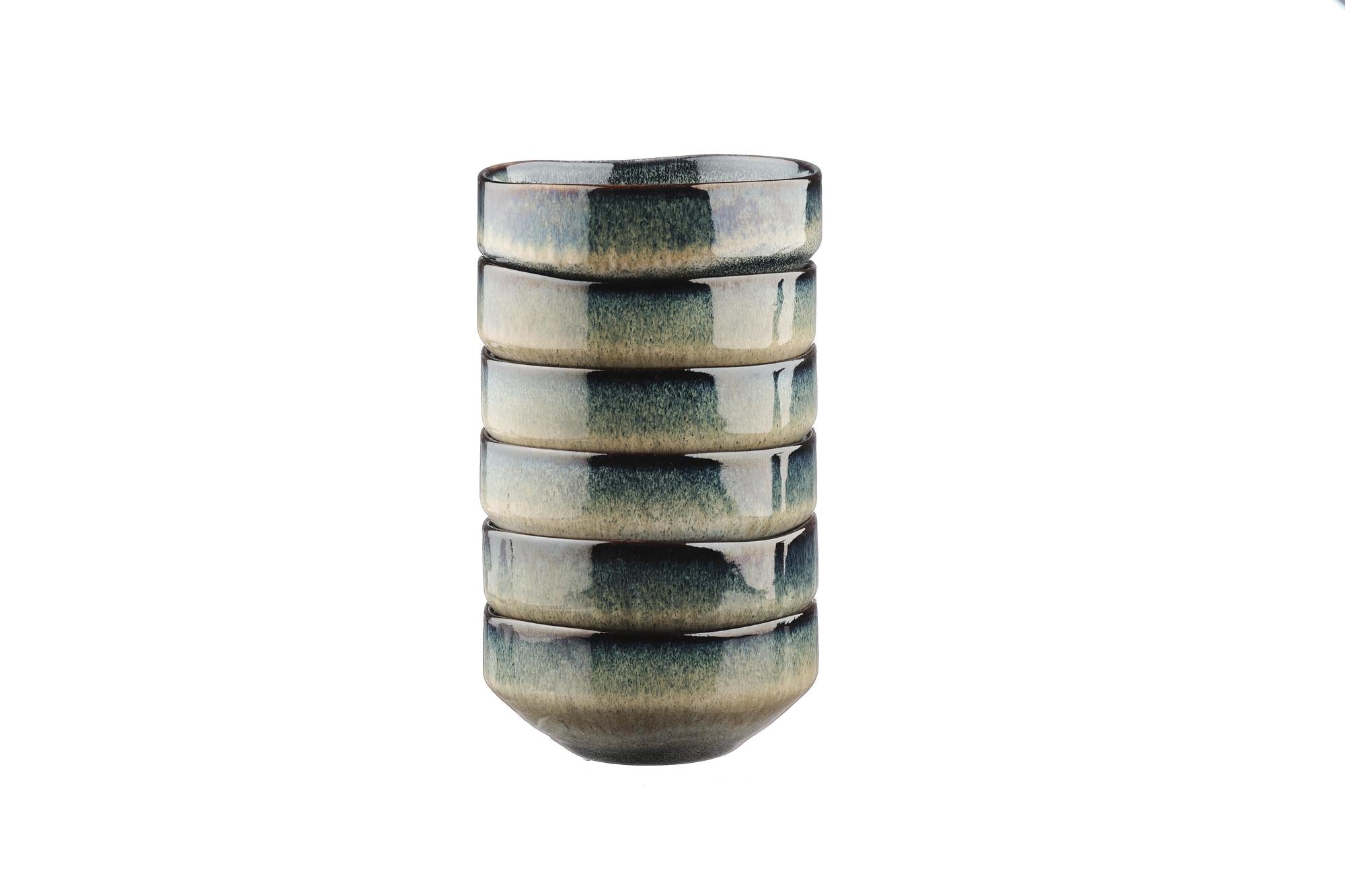 Schalen-Set GENESIS Ø11cm - 6 tlg. - Land