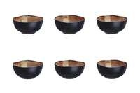 Ciotola IRIS Ø12 cm - 6 pezzi - Marrone selvaggio