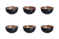 Bol IRIS Ø12cm - 6 pièces - Marron sauvage