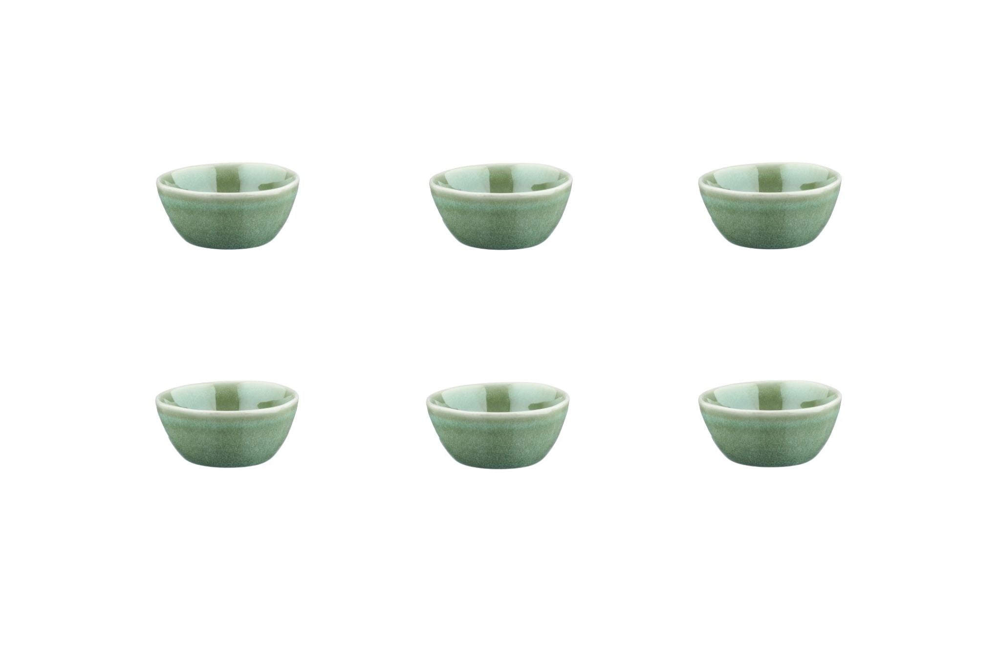 Schalen MAGMA Ø9cm - 6 tlg. - Mintgrün