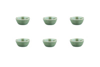 Bol MAGMA Ø9cm - 6 pièces - Menthe