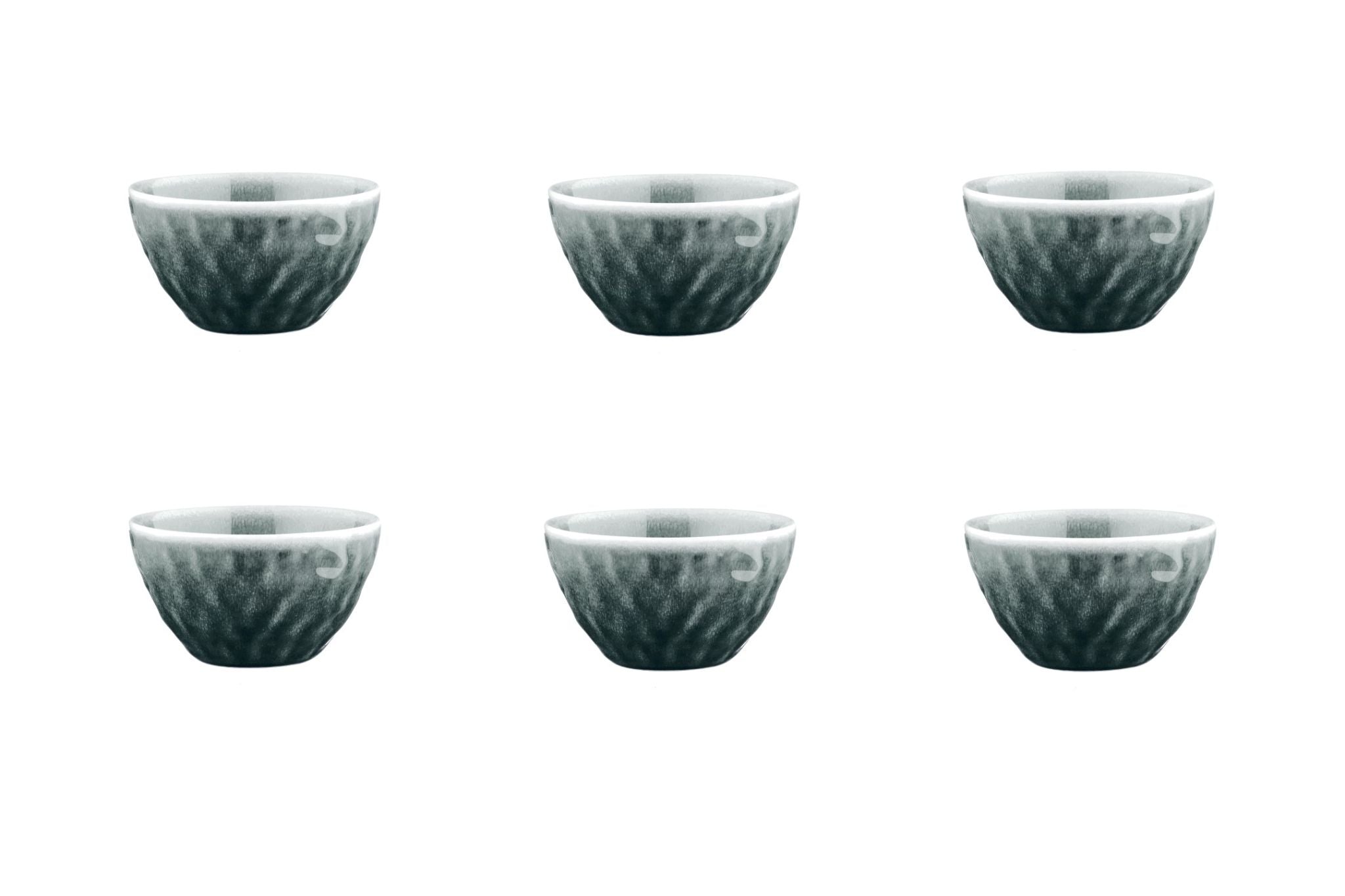 Schalen MOON Ø11,5cm - 6 tlg. - Petrol