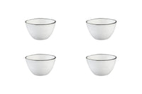 Ciotola PURE Ø12cm - 4 pezzi - Biancaneve