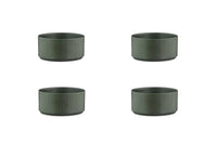 Bol SCANDI Ø12cm - 4 pièces - Olive