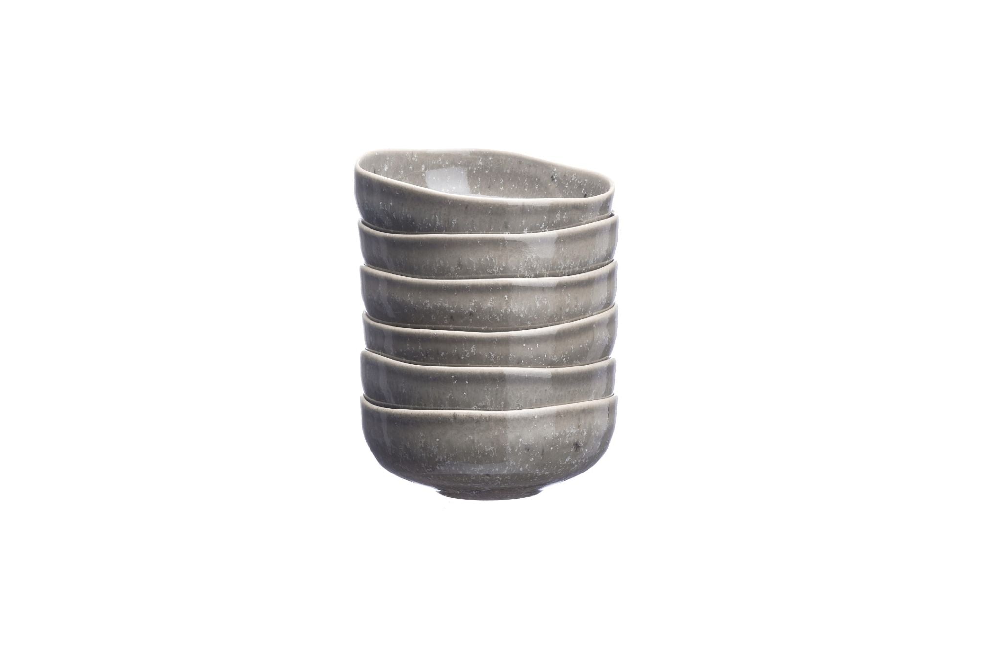 Schalen STELLAR Ø11,5cm - 6 tlg. - Betongrau