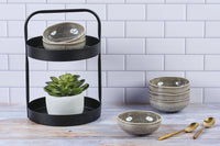 Bowl STELLAR Ø11,5cm - 6 pieces - Concrete grey