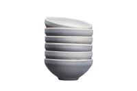 Schalen STONE Ø15cm - 6 tlg. - Mondgrau