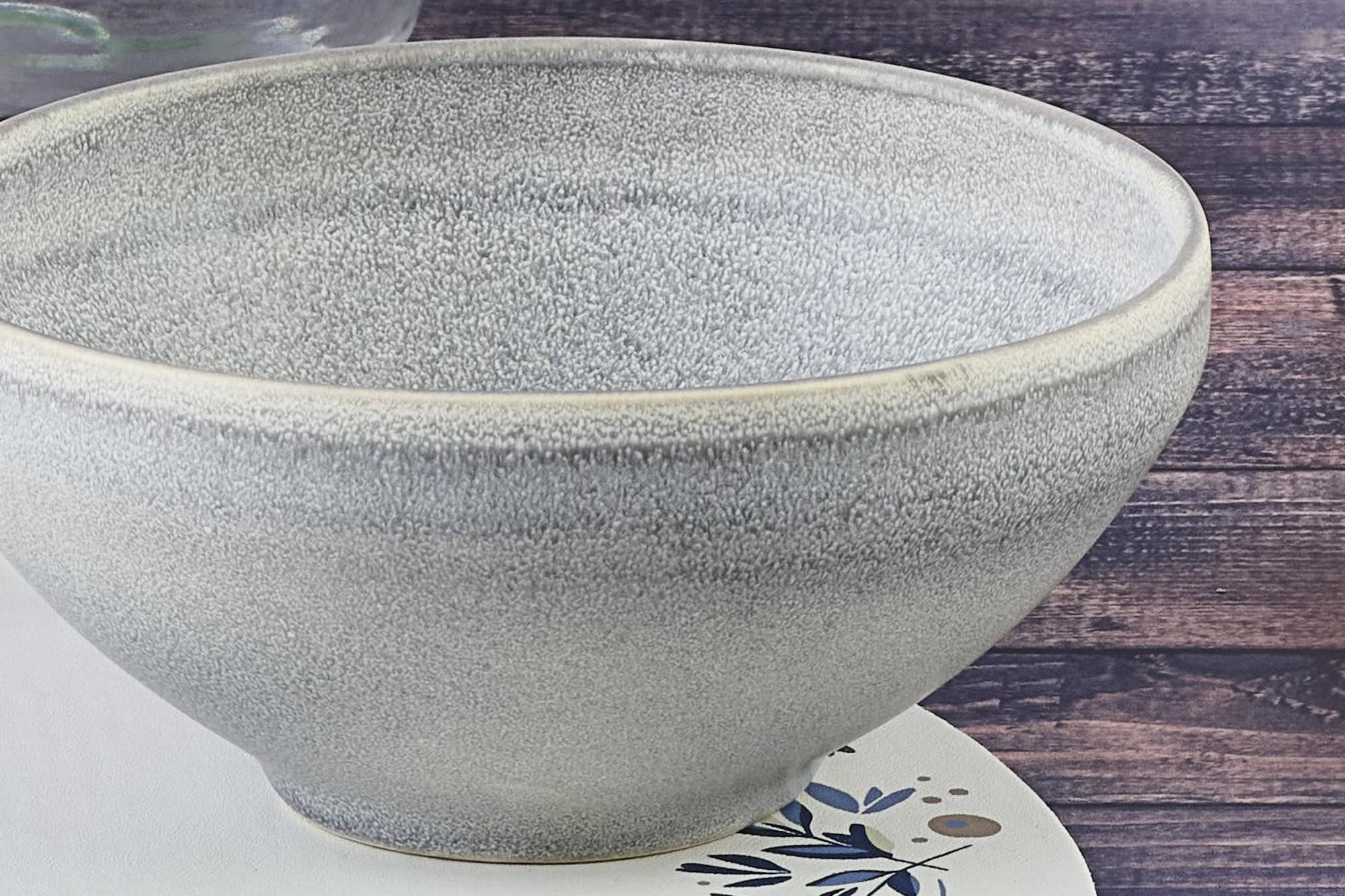 Schalen STONE Ø15cm - 6 tlg. - Mondgrau