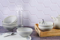 Schalen STONE Ø15cm - 6 tlg. - Mondgrau