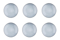 Teller-Set CLOUD Ø21,5cm - 6 tlg. - Sturmgrau