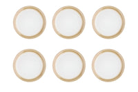 Piatto COSMOS Ø21,5 cm - 6 pezzi - Crema