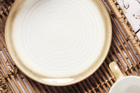 Teller-Set COSMOS Ø21,5cm - 6 tlg. - Crème