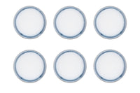 Piatto COSMOS Ø21,5 cm - 6 pezzi - Azzurro