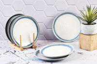 Piatto COSMOS Ø21,5 cm - 6 pezzi - Azzurro