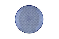 Piatto PATTERN Ø21cm - 6 pezzi - Blu scuro