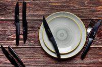 Teller-Set PATTERN Ø21cm - 6 tlg. - Eclipse