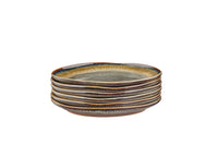 Teller-Set GENESIS Ø20,5cm - 6 tlg. - Basalt