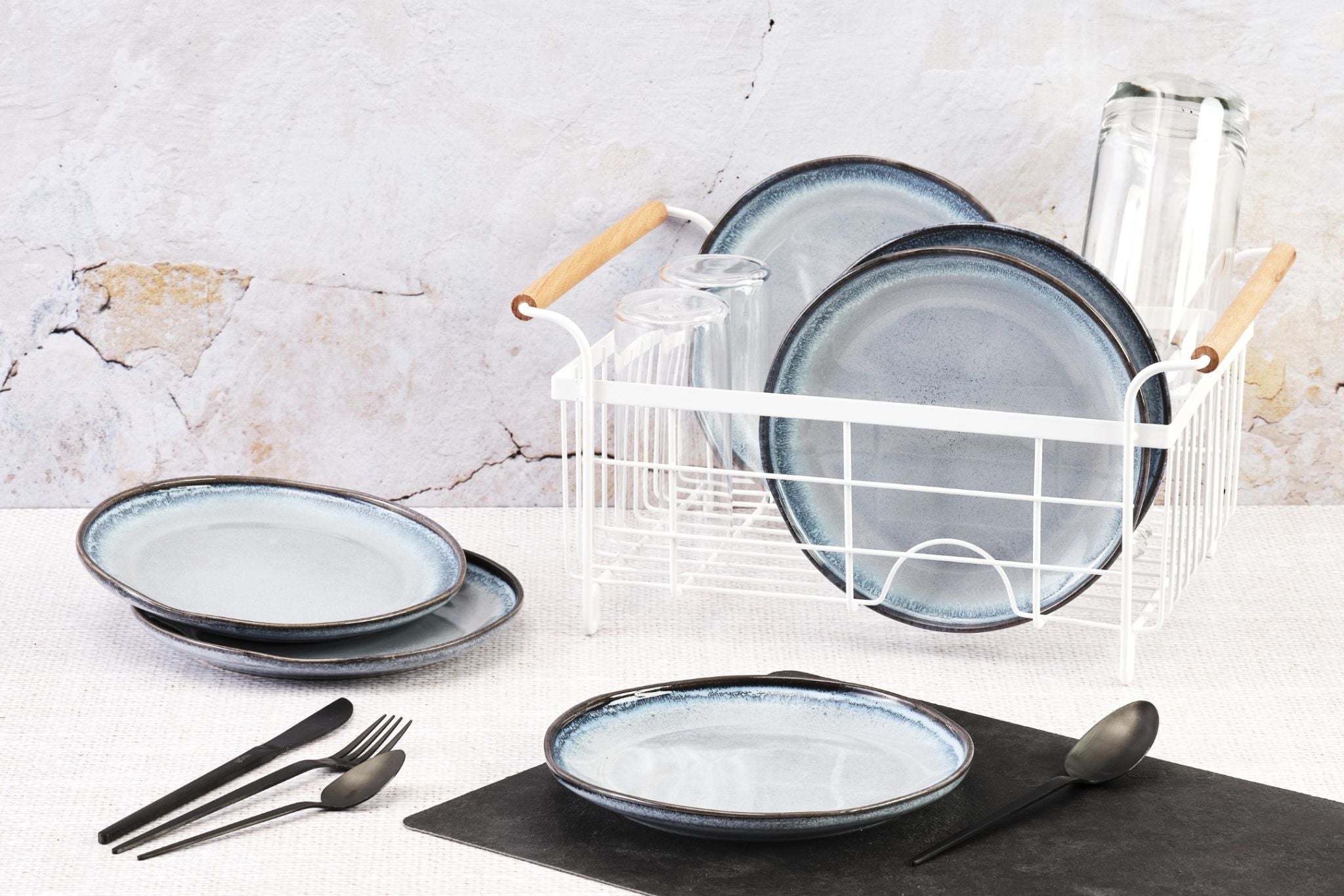 Teller-Set GENESIS Ø20,5cm - 6tlg. - Meer