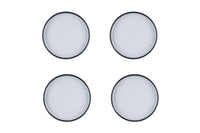 Teller-Set GOURMET Ø21,5cm - 4 tlg. - Onyx