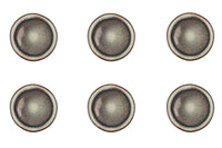 Piatto IRIS Ø21,5 cm - 6 pezzi - Marrone selvaggio