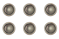 Plate IRIS Ø21,5cm - 6 pieces - Wild brown