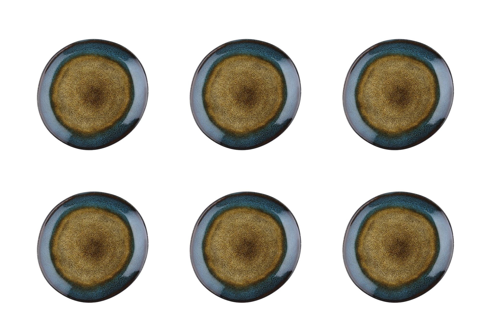 Teller-Set ISLAND Ø20,5cm - 6 tlg. - Land und Meer