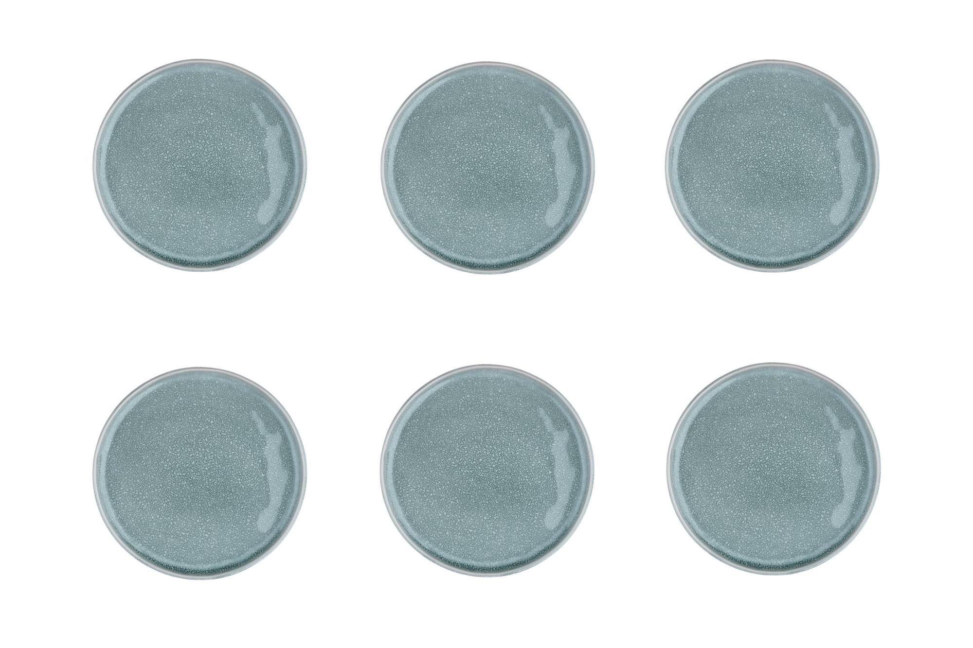 Teller-Set MAGMA Ø20cm - 6 tlg. - Cobalt