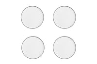 Teller-Set PURE Ø21,5cm - 4 tlg. - Weiss