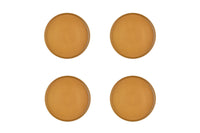 Teller-Set SCANDI Ø21,5cm - 4 tlg. - Ocker
