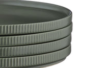 Teller-Set SCANDI Ø21,5cm - 4 tlg. - Oliv