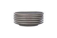 Plate STELLAR Ø22cm - 6 pieces - Concrete grey