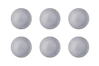 Teller-Set STONE Ø19cm - 6 tlg. - Mondgrau